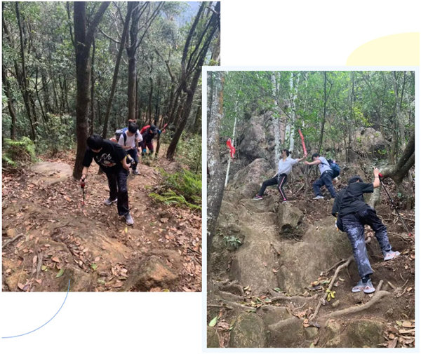 博行天下俱樂部走進從化十登的第二峰-雞枕山 -5