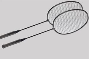 全碳纖維羽毛球拍 超輕亮光1K/3K碳纖維一體拍 高硬度高彈性碳纖羽拍